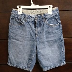 Gap denim shorts boys